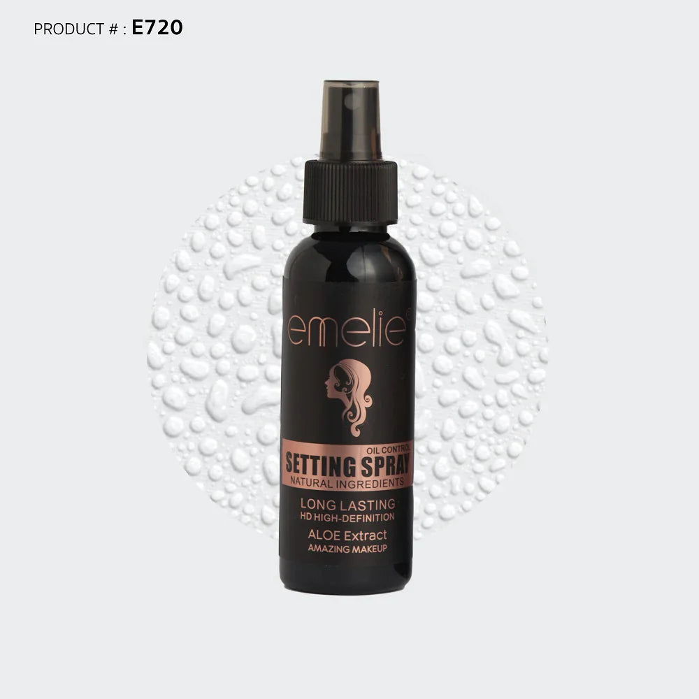 Emelie Oil Control Setting Spray- Long Lasting HD