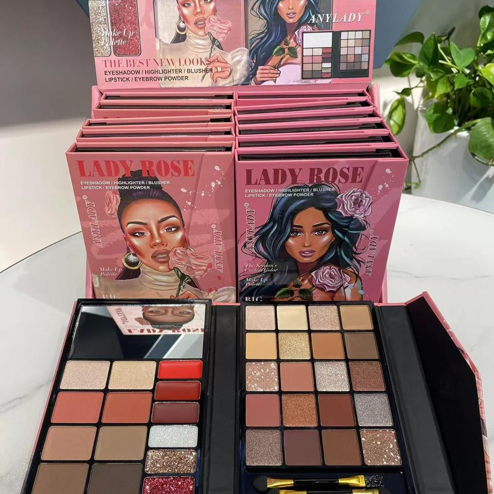 Any Lady All In One Lady Rose Makeup Palette