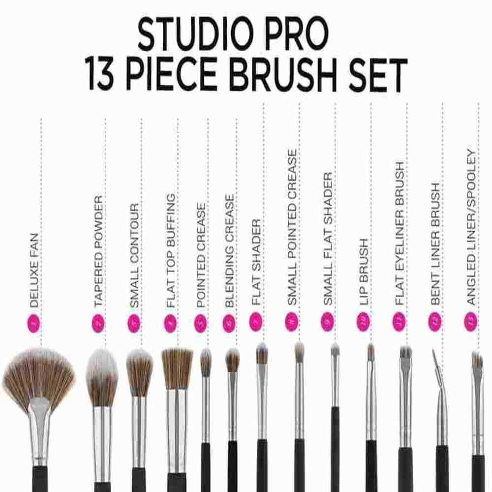 BH Studio Pro 13‑Piece Brush Set