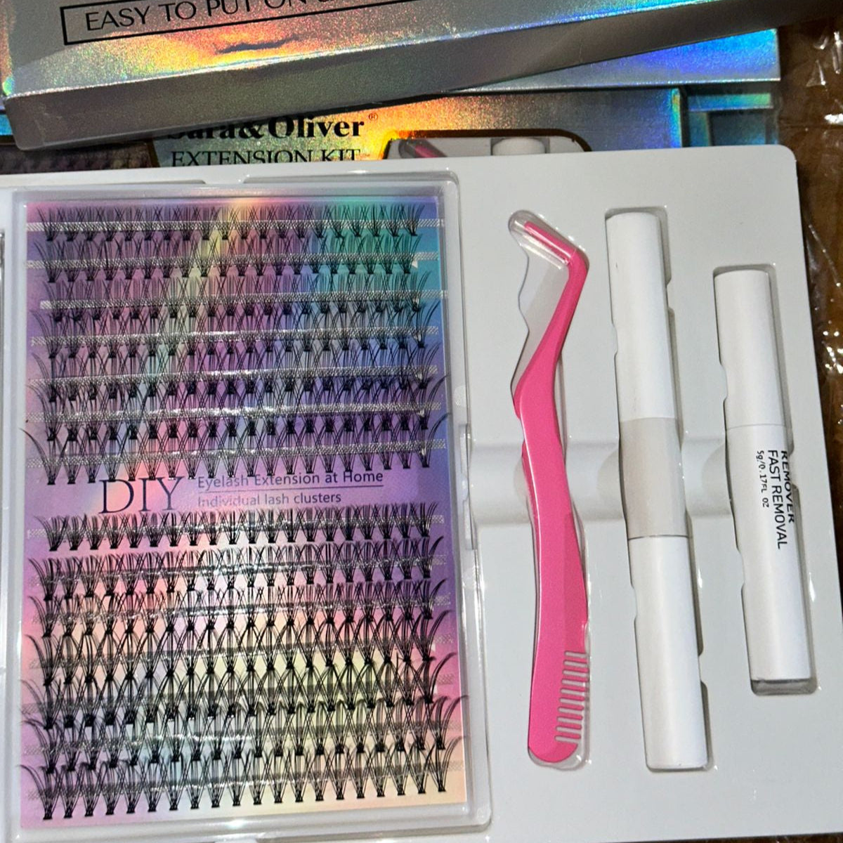 DIY Eyelash Extension Clusters / Permenant Eyelash Clusters