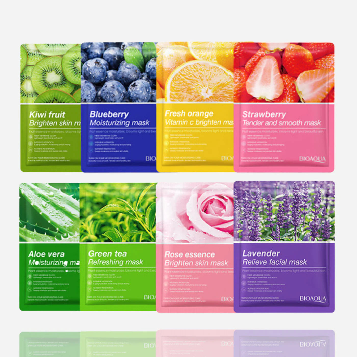 BIOAQUA Sheet Mask in Different Flavour each
