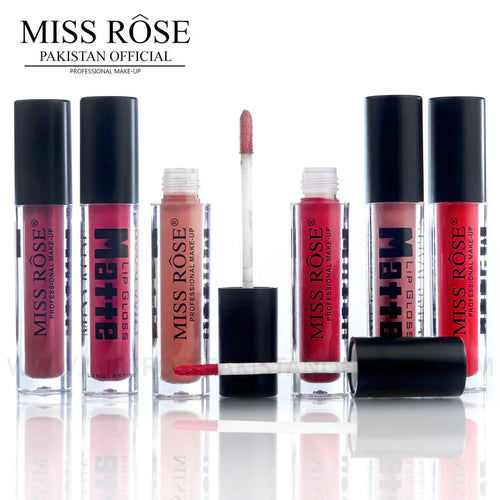 Miss Rose Matte Lip Gloss Each.
