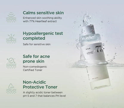 ANUA Heartleaf 77% Soothing Toner 250ml