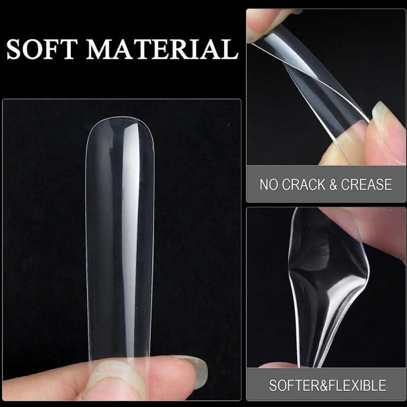 550 Oval Medium Soft Gel Tips