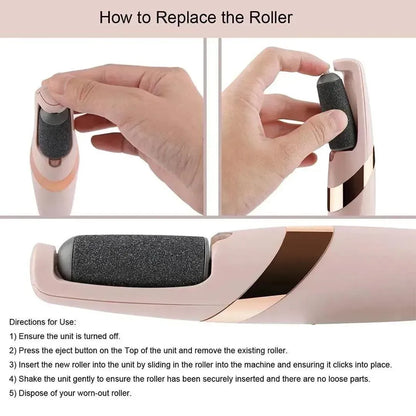 Rechargeable Electric Foot File & Pedicure Tool