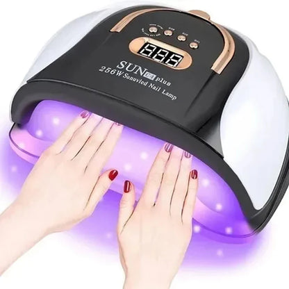 SUN C4 Plus 256W UV/LED Nail Lamp – Professional Gel Nail Dryer