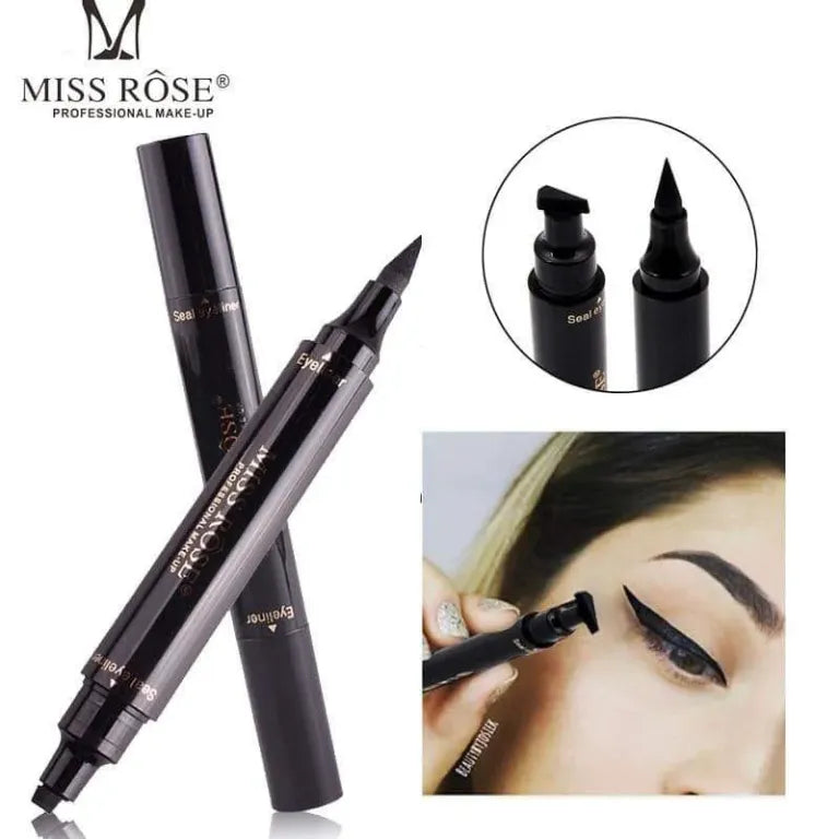 MISS ROSE Magic Stamp+Eyeliner