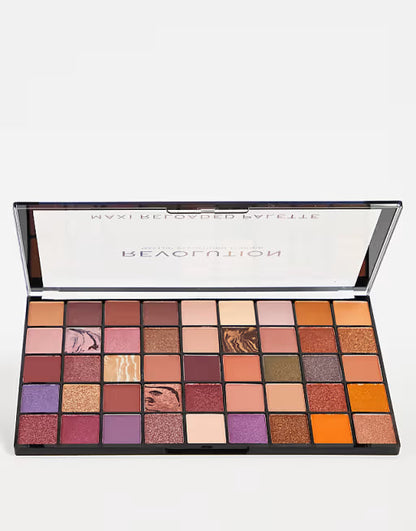 Makeup Revolution Maxi Reloaded Infinite Bronze Shadow Palette.