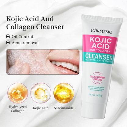 Kojic Acid Collagen Body Lotion 250ml | Moisturizing Repair | body cream | cleanser (pack of 2)