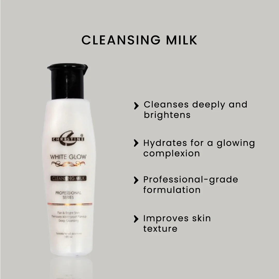 Christine White Glow Cleansing Milk 180ml