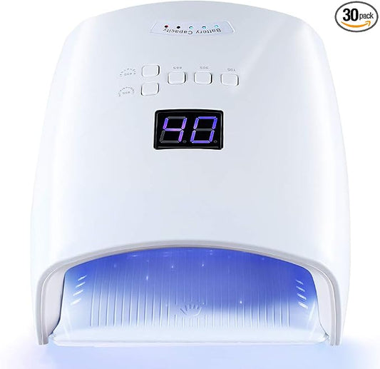 Rechargeable UV LED Nail Lamp – Professional Cordless Nail Curing Lamp