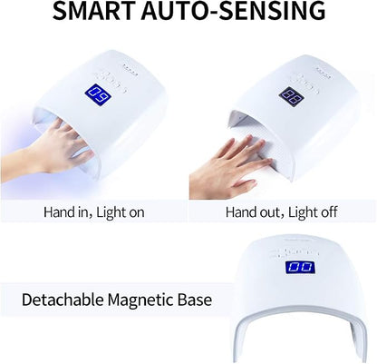 Rechargeable UV LED Nail Lamp – Professional Cordless Nail Curing Lamp