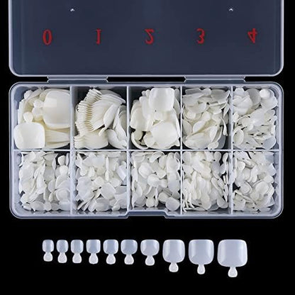 Pack of 500  Toe nails Tip Box