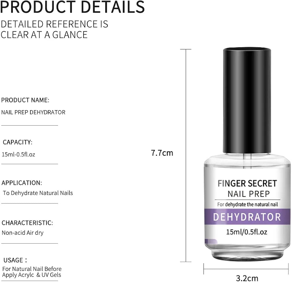Finger Secret Nail Prep Dehydrator – 15ml