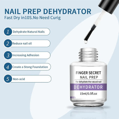 Finger Secret Nail Prep Dehydrator – 15ml