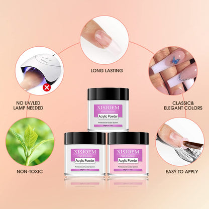 XISJOEM Nail System Acrylic Powders Each