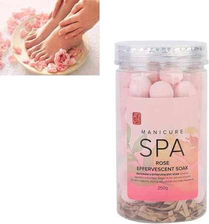 Rose Effervescent Spa Soak – 250g