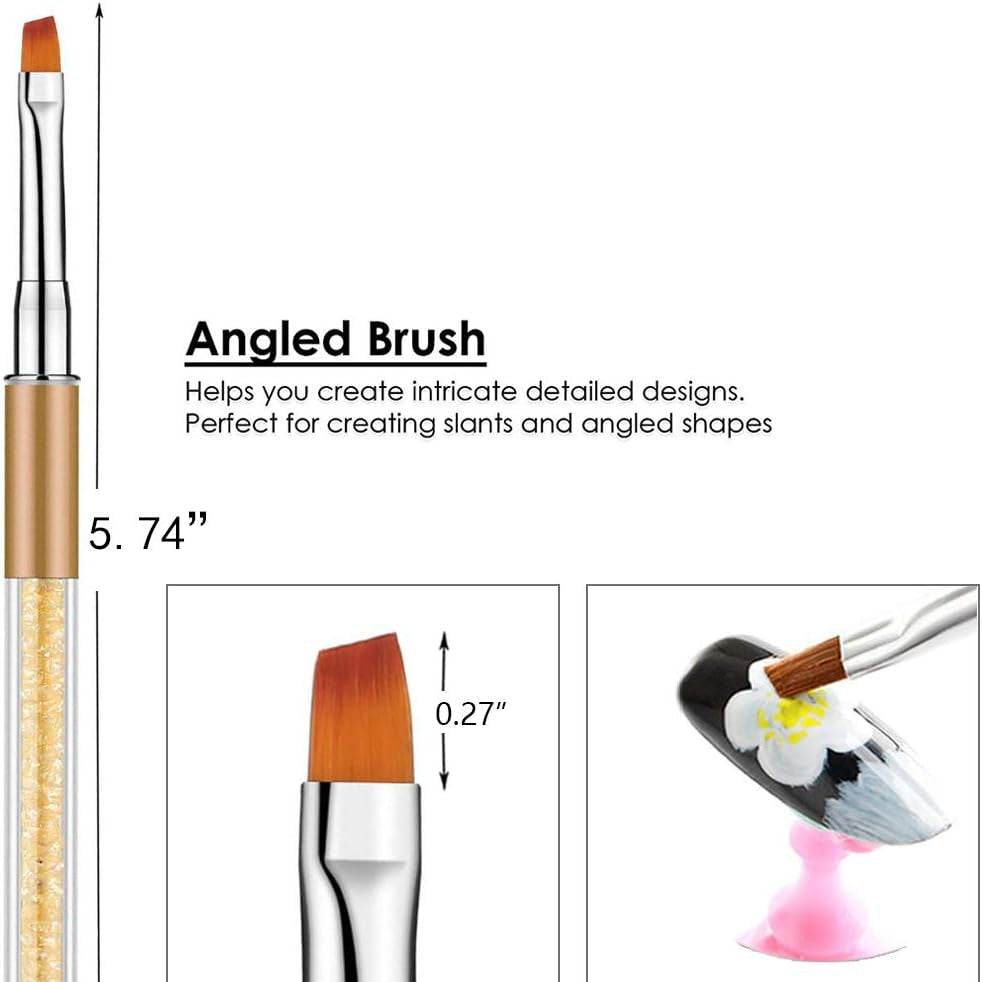 5PCS Acrylic Nail Brush Set