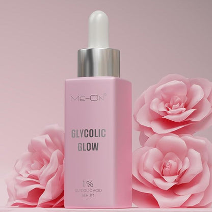 ME-ON Glycolic Glow 1% Glycolic Acid Face Serum, 30 ml