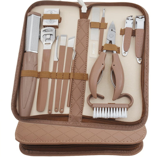 Professional Manicure & Pedicure Kit – 12 Piece Set