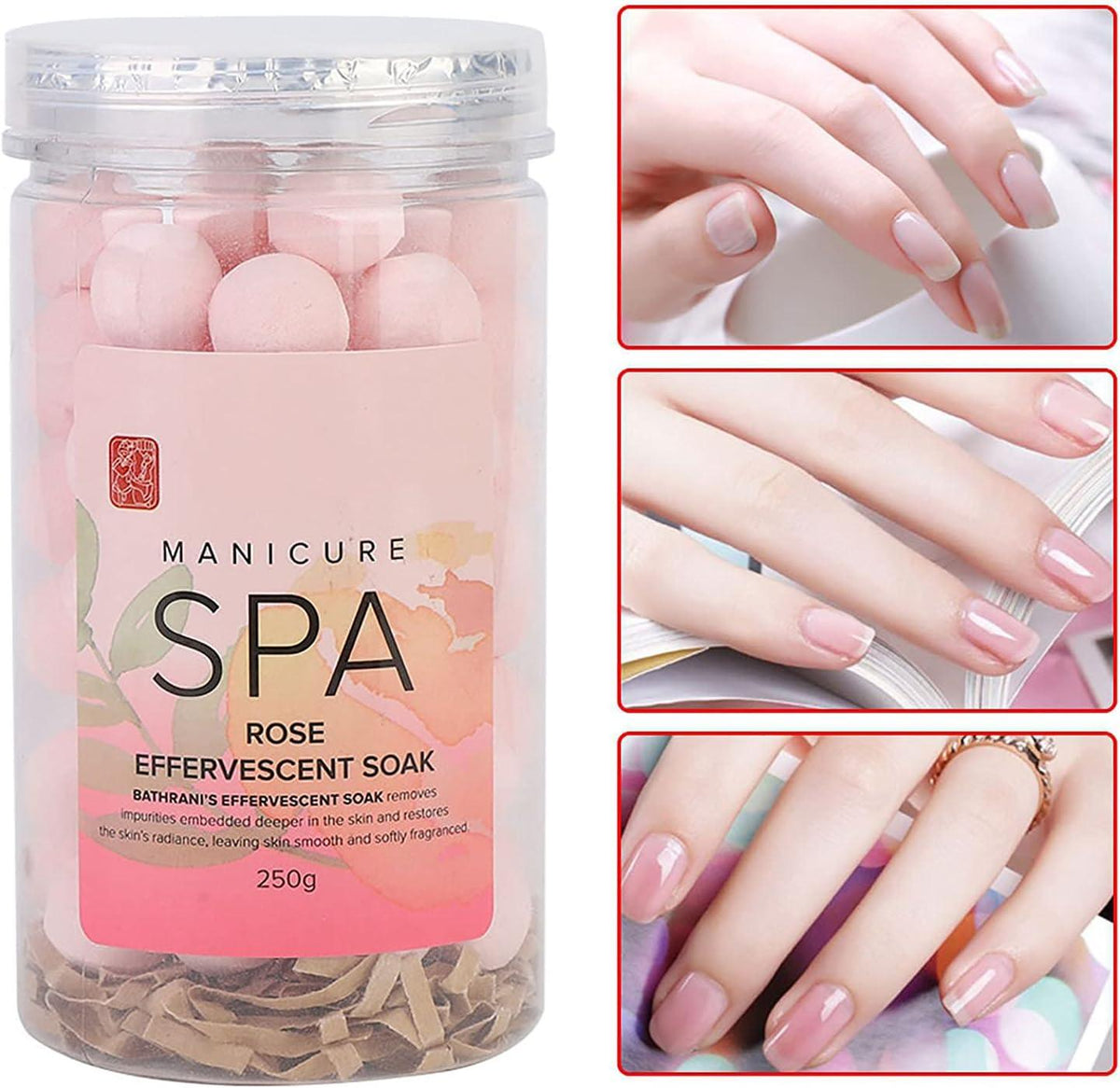Rose Effervescent Spa Soak – 250g