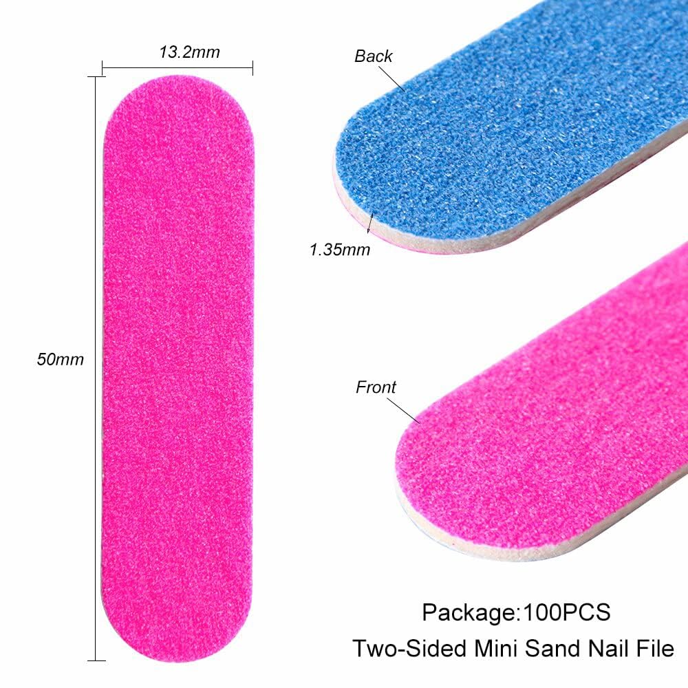 100pcs Mini Filer Set for Acrylic
