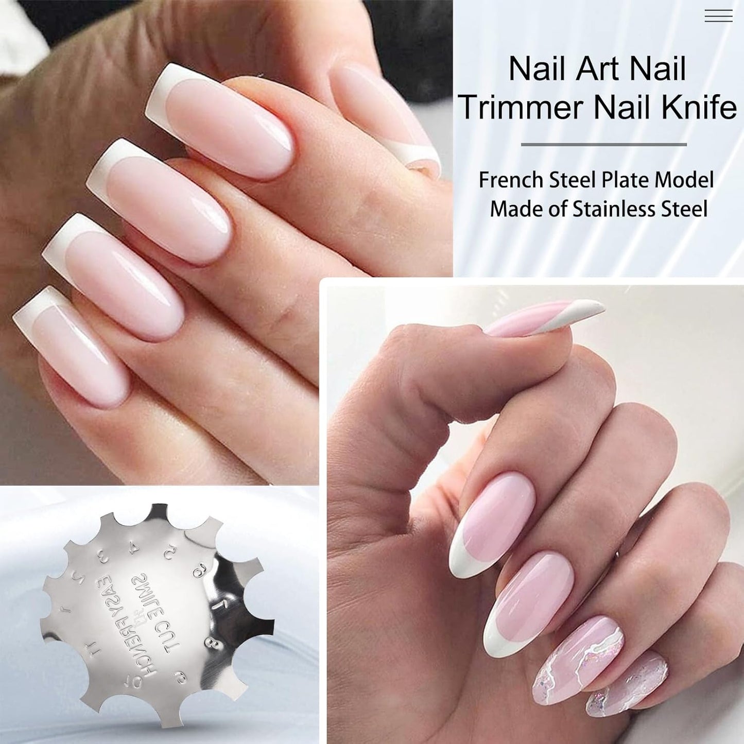 C-Shade Easy French Smile Line Nail Art Edge Trimmer