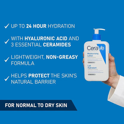 CeraVe Moisturizing Lotion -Dry to Very Dry Skin 355ml