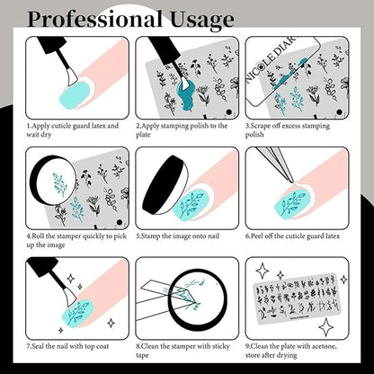 NICOLE DIARY Stamping Nail Polish Each