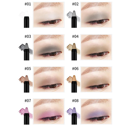 Glitter Eyeshadow Stick Colorful Set, Shimmer Glitter Pearl Crayon, jelly eyeshadow stick each