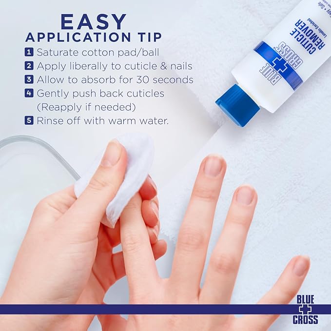 Blue+Cross Cuticle Remover Nail & Cuticle Care Treatment.
