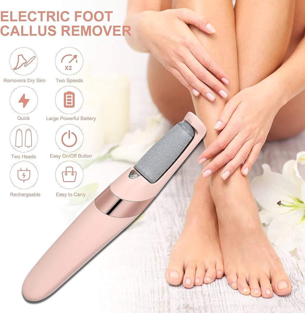 Rechargeable Electric Foot File & Pedicure Tool