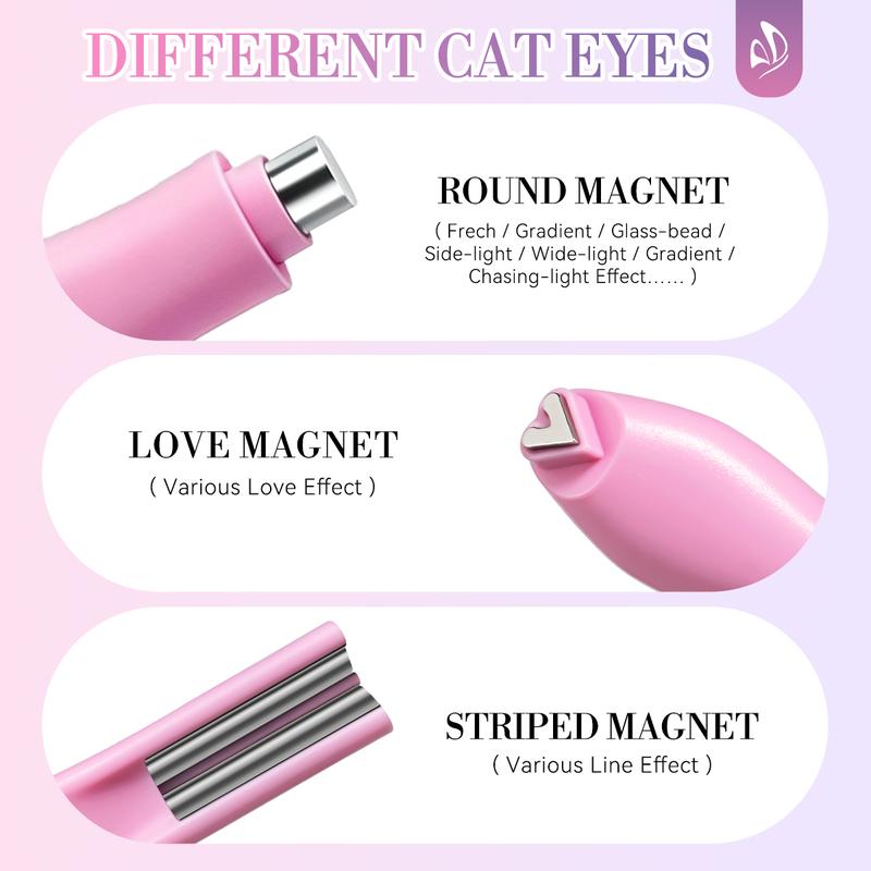 3-in-1 Magnetic Nail Art Pen.