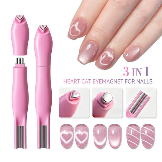 3-in-1 Magnetic Nail Art Pen.