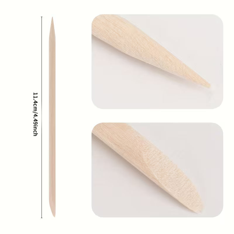 Wooden Nail Cuticle Sticks