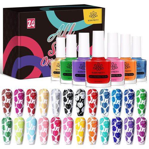 Born Pretty  Stamping Polish Candy Nails Colour Nail Art Plate Printing Polish Lacquer Each