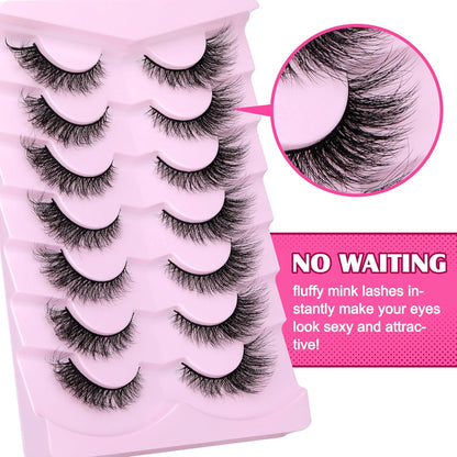 Cat Eye  False Lashes (Pack of 10)
