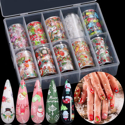 10 Rolls  Nail Stickers