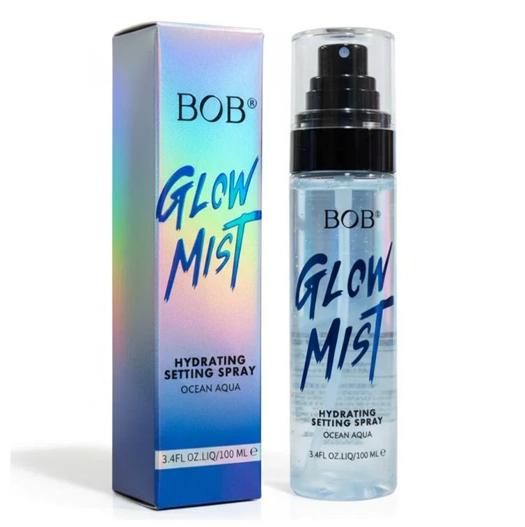 BOB Glow Mist Hydrating Setting Spray Ocean Aqua