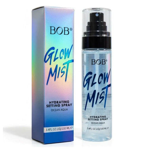 BOB Glow Mist Hydrating Setting Spray Ocean Aqua