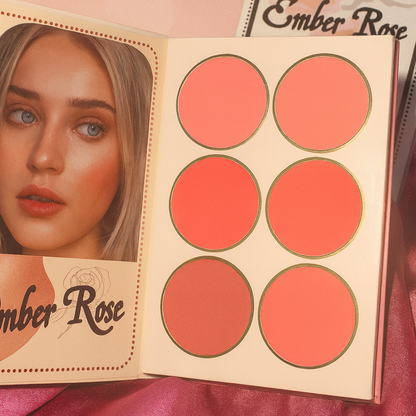 SHEGLAM Ember Rose My loving palette  5 in 1 makeup book