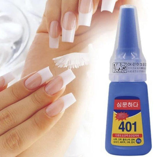 Super Glue Stronger For Artificial Or Fake Nails, Nail Art 20g (pack of 1)