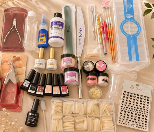 Professional Acrylic Nail kit__Complete Beginner to Pro Deal.