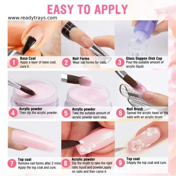 XISJOEM Nail System Acrylic Powders Each