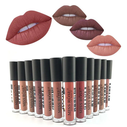 Miss Rose Matte Lip Gloss Each.