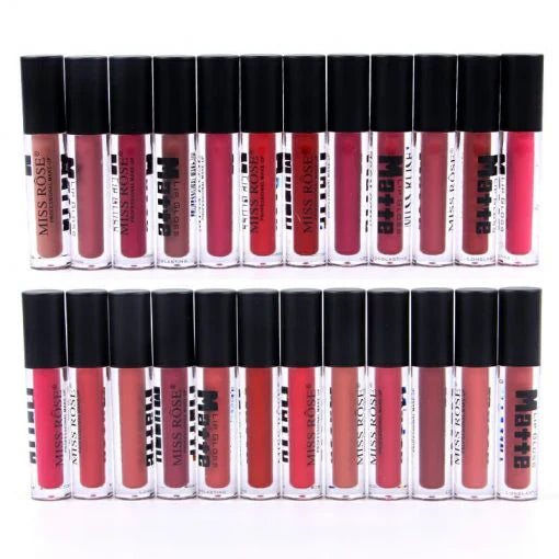 Miss Rose Matte Lip Gloss Each.