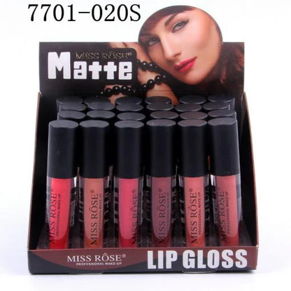 Miss Rose Matte Lip Gloss Each.