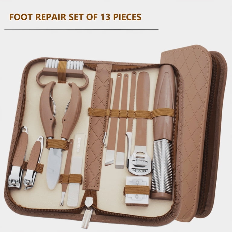 Professional Manicure & Pedicure Kit – 12 Piece Set