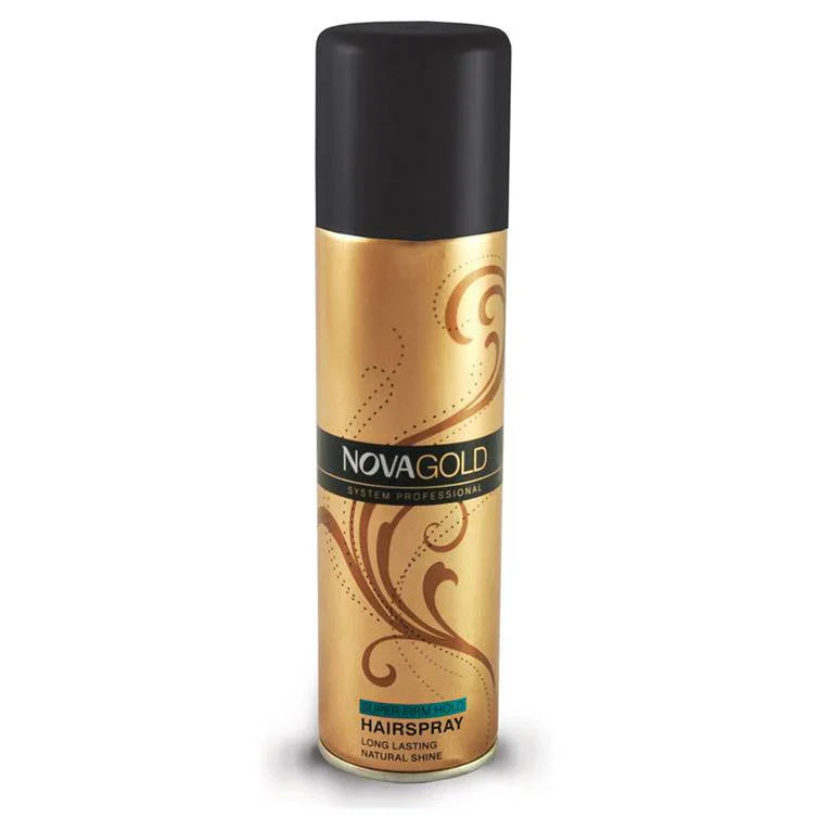 Nova Gold System Professional Hair Spray – Super Firm Hold (200 ml)