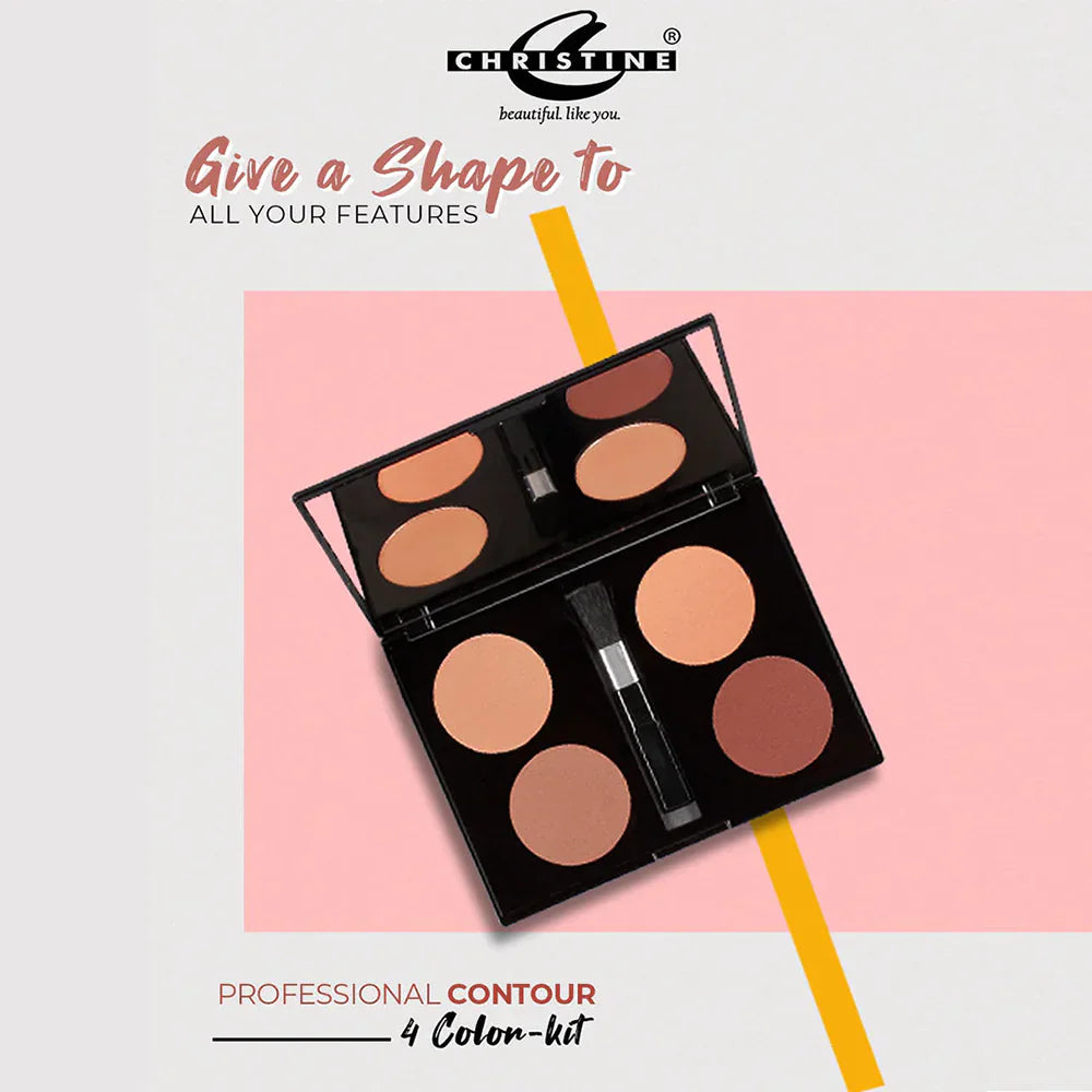 CHRISTINE PROFESSIONAL CONTOURING 4 COLOR KIT - 01